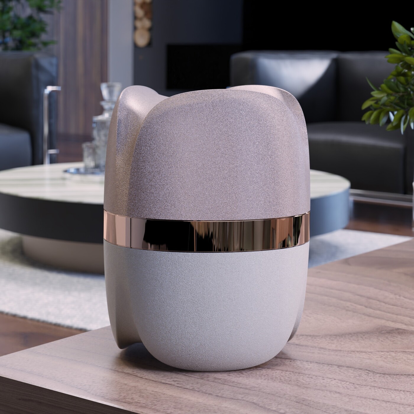 FLOREA METAL - BASE BIANCO - TESTA ROSE - ANELLO ROSE